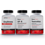 Recharge Pack, which consists of GF-9, TestroVax, and OxyDrene